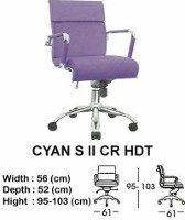 Kursi Direktur & Manager Indachi Cyan S II CR HDT