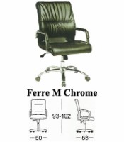 Kursi Direktur & Manager Subaru Type Ferre M Chrome