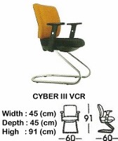Kursi Hadap Indachi Cyber III VCR