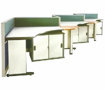 Partisi Kantor Uno Premium Series Configuration 1