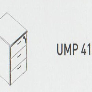 Meja Kantor Uno ( Mobile Drawer ) UMP 4155 ( Gold Series )