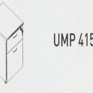 Meja Kantor Uno ( Mobile Drawer ) UMP 4156 ( Gold Series )