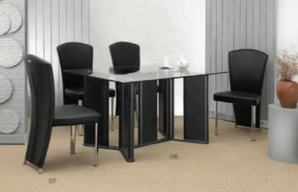"MC 09 MEJA MAKAN KACA PP 150x90 cm"