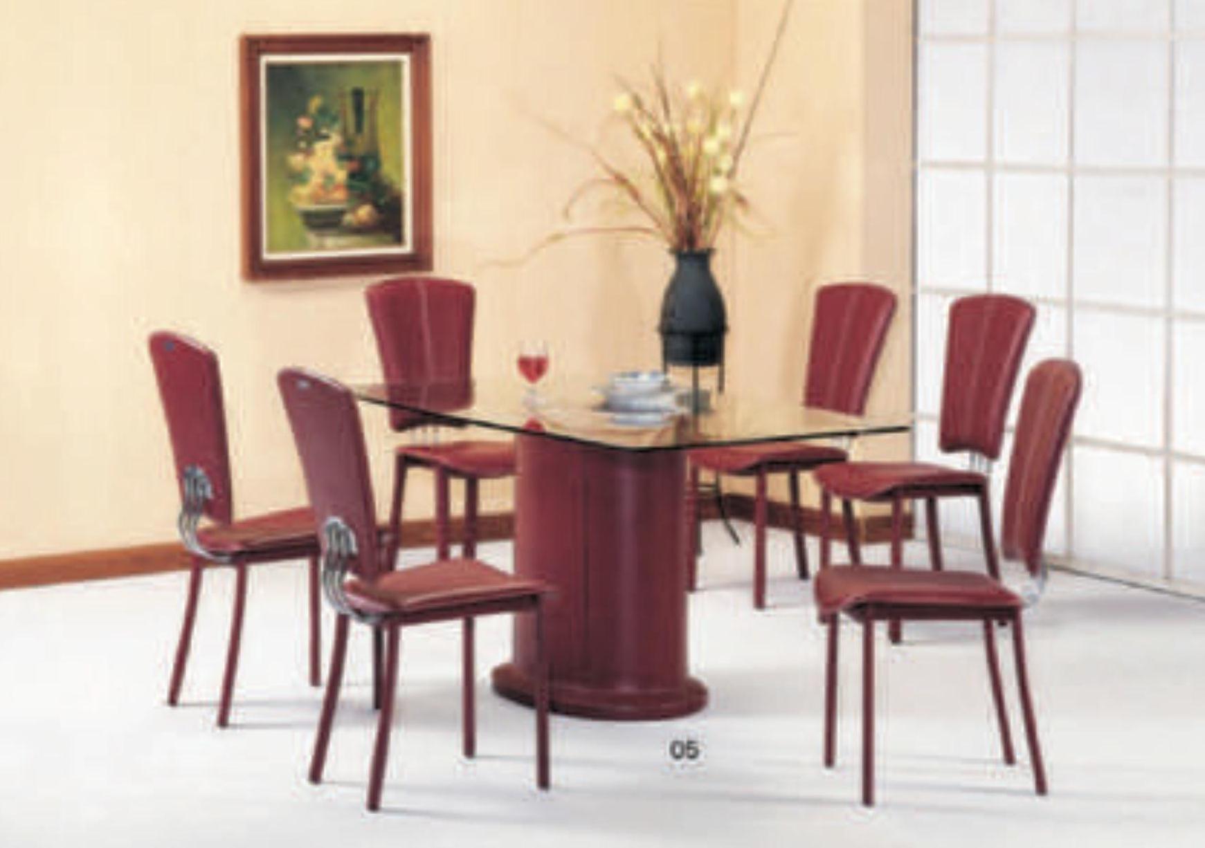 "MEJA MAKAN KACA OVAL Cofemo MC 01 180x100 cm"