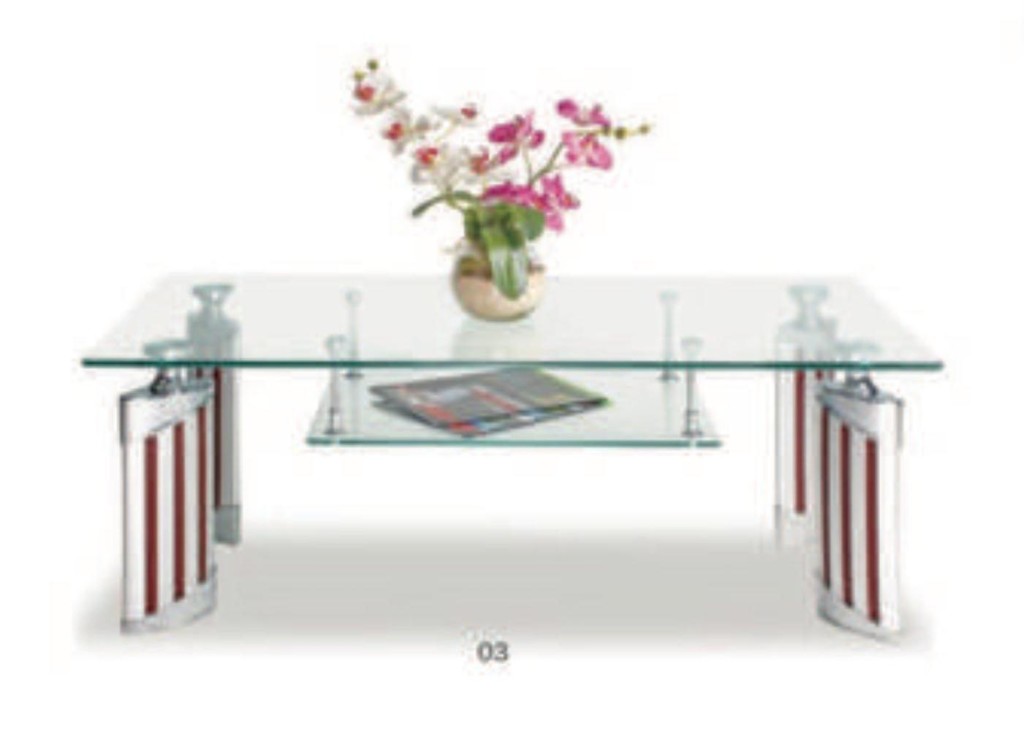 "MT 17 MEJA TAMU KACA PP 120x60"