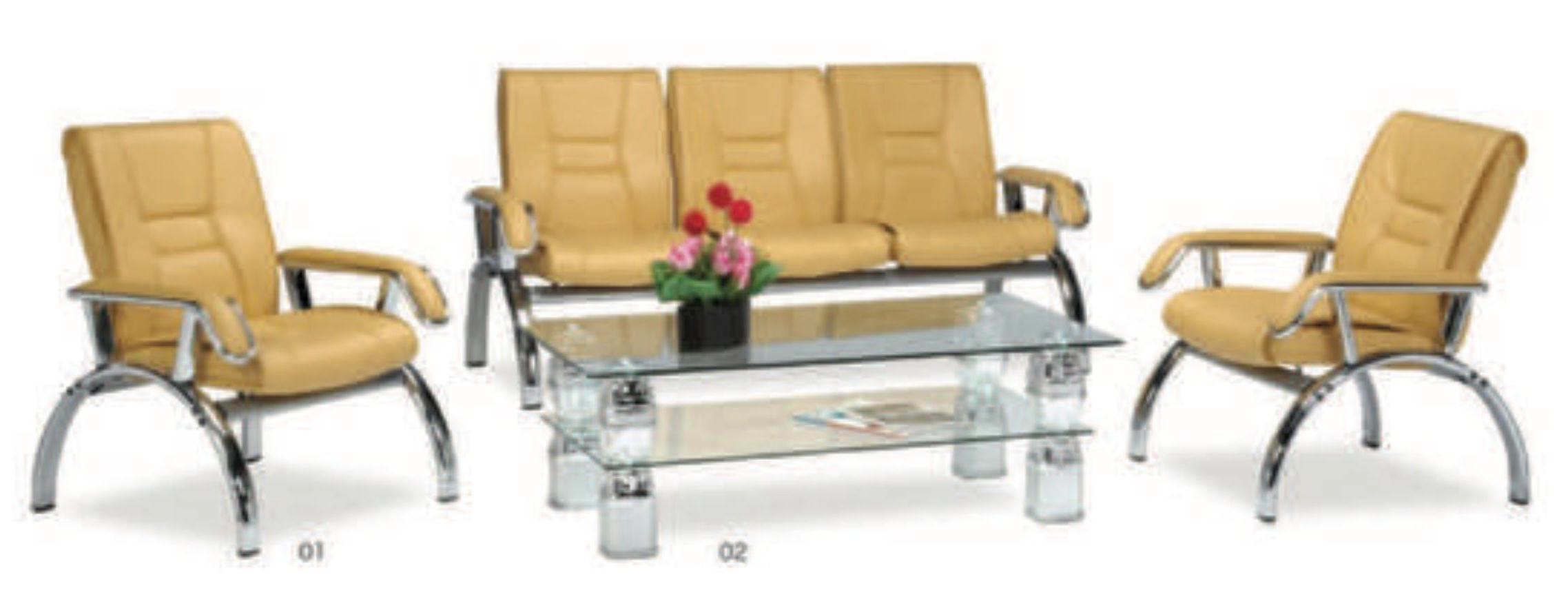 "MT 26 MEJA TAMU KACA PP 130x70 cm"