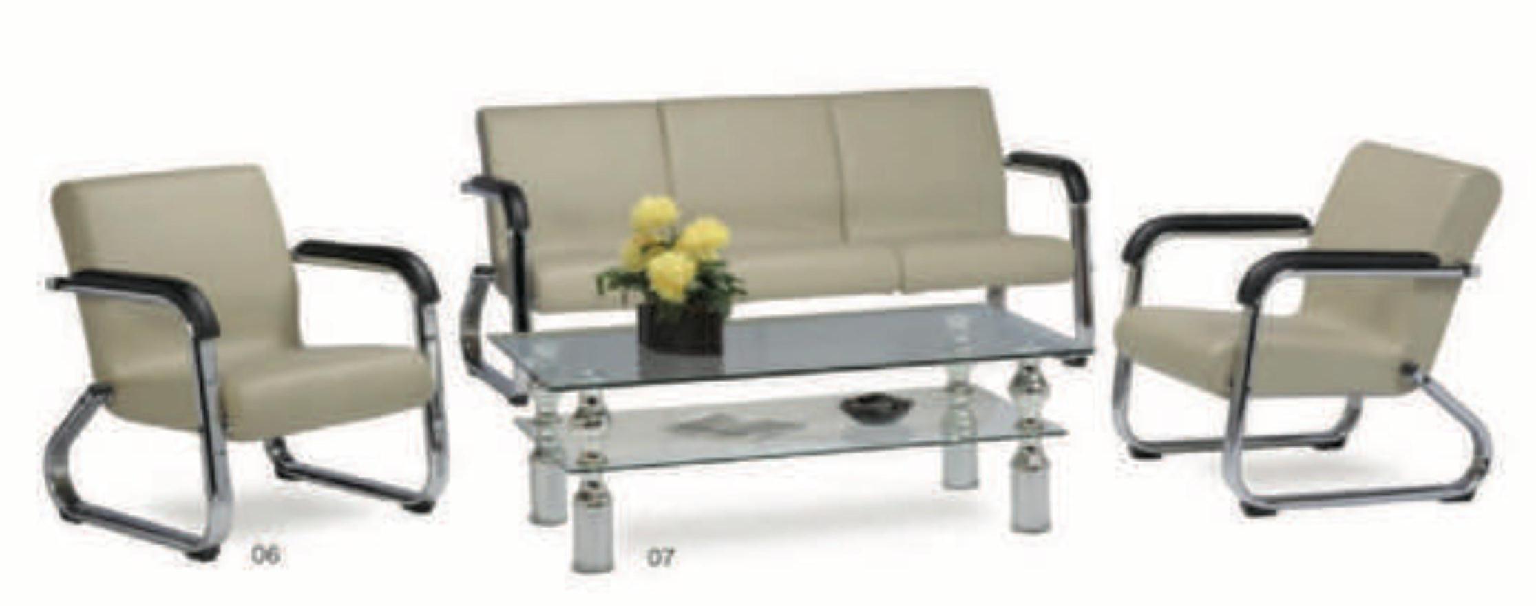 "MT 27 MEJA TAMU KACA PP 130x70 cm"