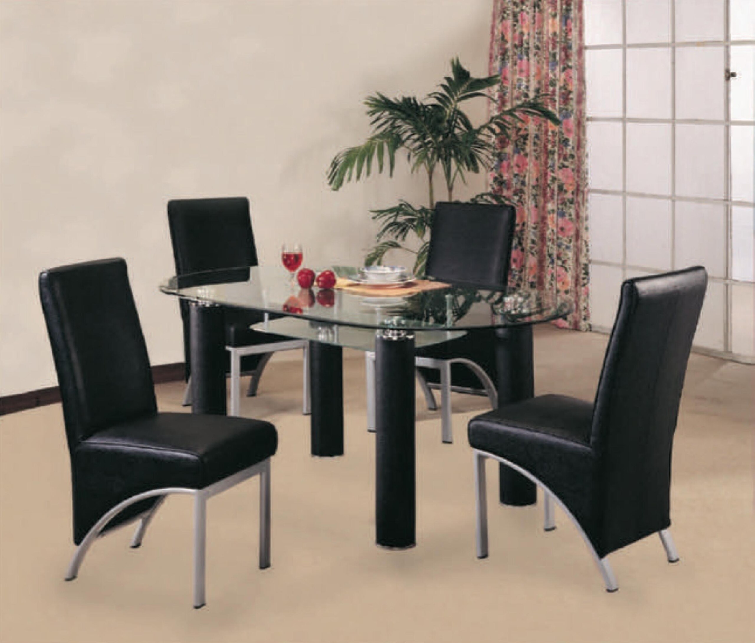 "TC 15 MEJA MAKAN KACA OVAL 180x100 cm"